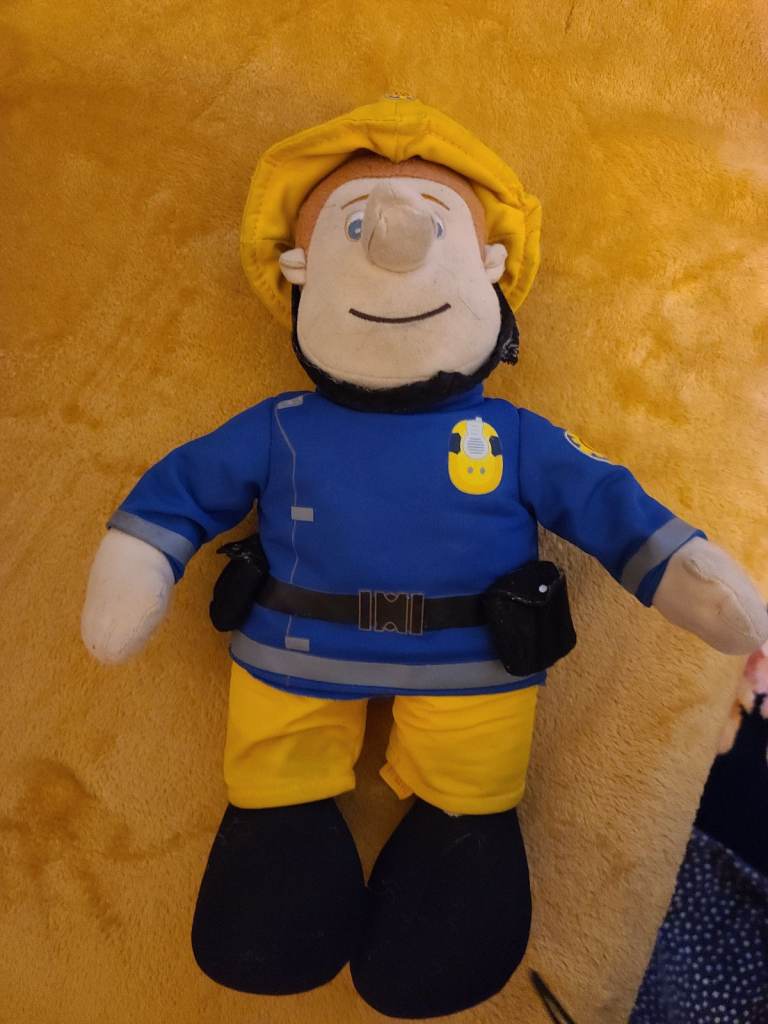 Fireman sam plushie
