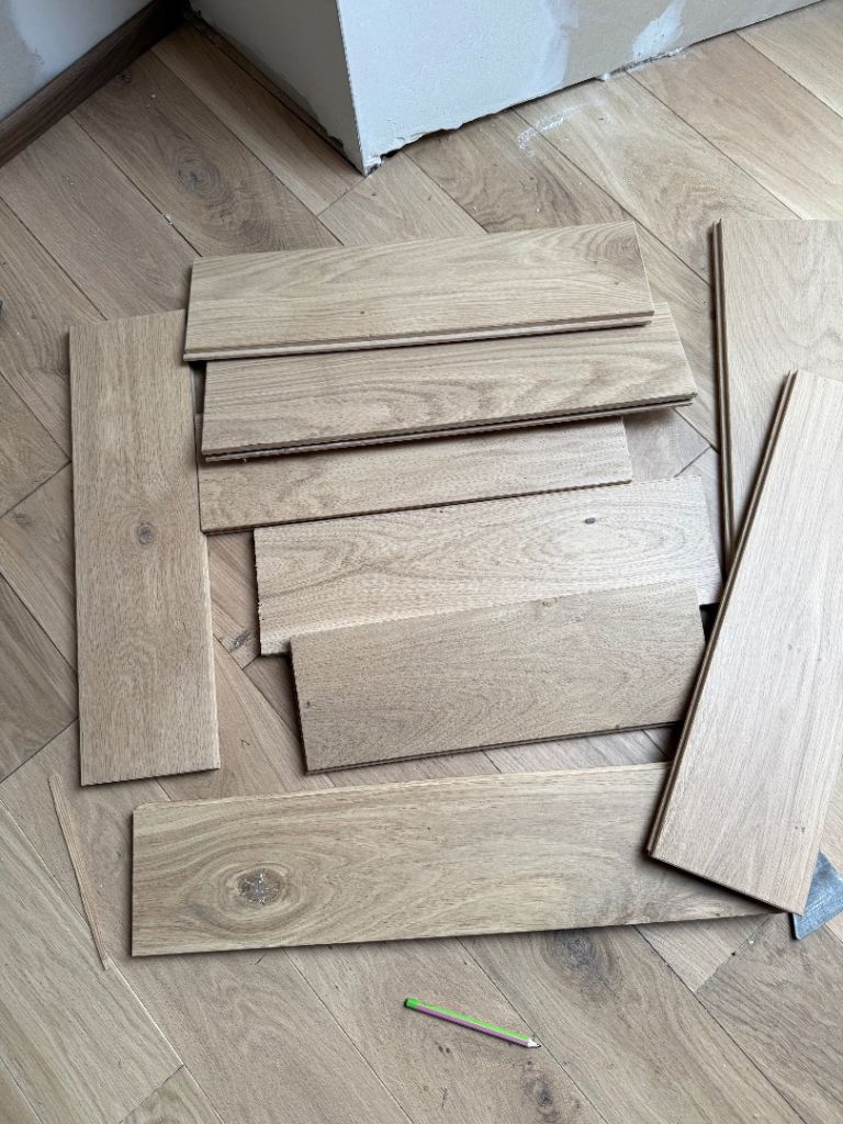 Solid Oak tongue and grove flooring