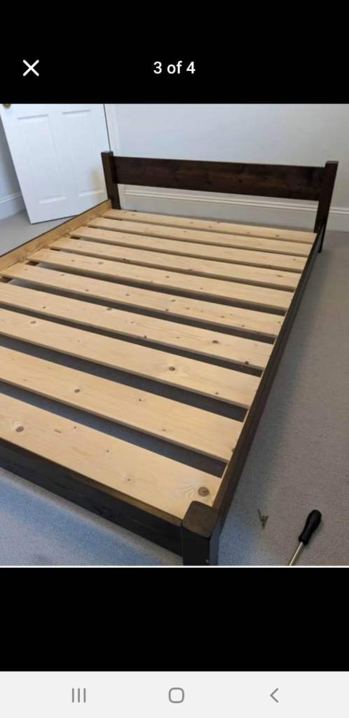 Warren evans king size bed frame 
