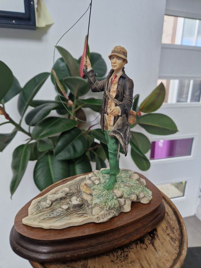 Border Fine Arts Fly Fishing Figurine 