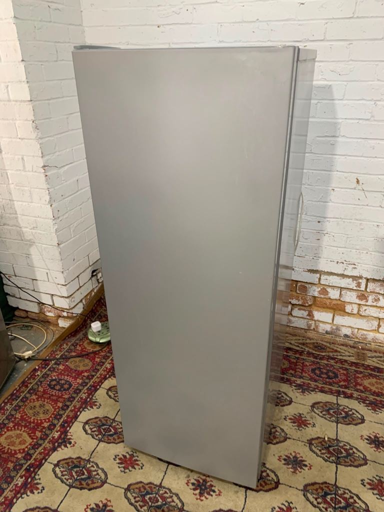 Freestanding Fridge – Grey, Good Condition