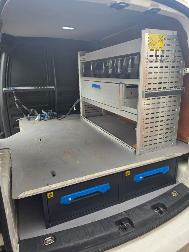 Sortimo van racking storage system VW Caddy
