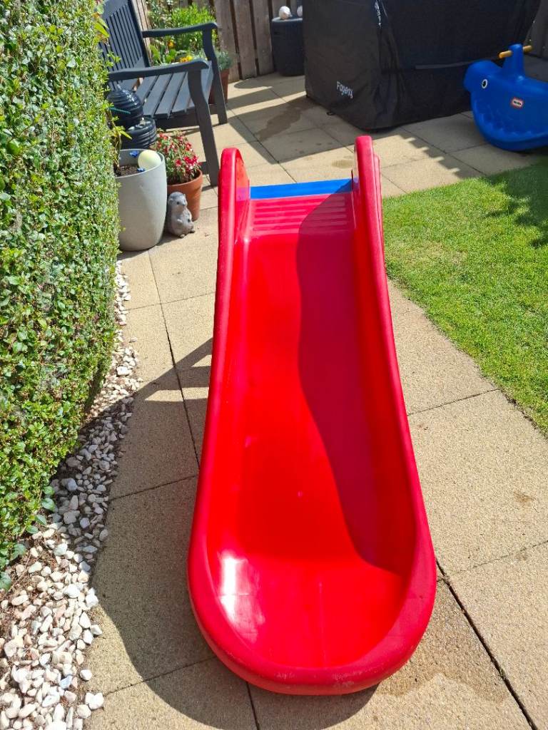 Kids Red Garden Slide – Good Condition