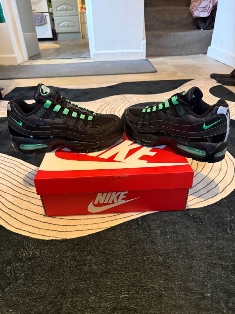 Nike Air Max 95 OG Big Bubble Visit › Black Green Shock