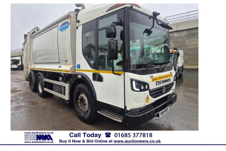 2015 Dennis Elite 6X2 AUTO 26TON OLYMPUS BODY REFUSE C/W TERBERG BIN LIFT (EURO 6) ---------- NA ...