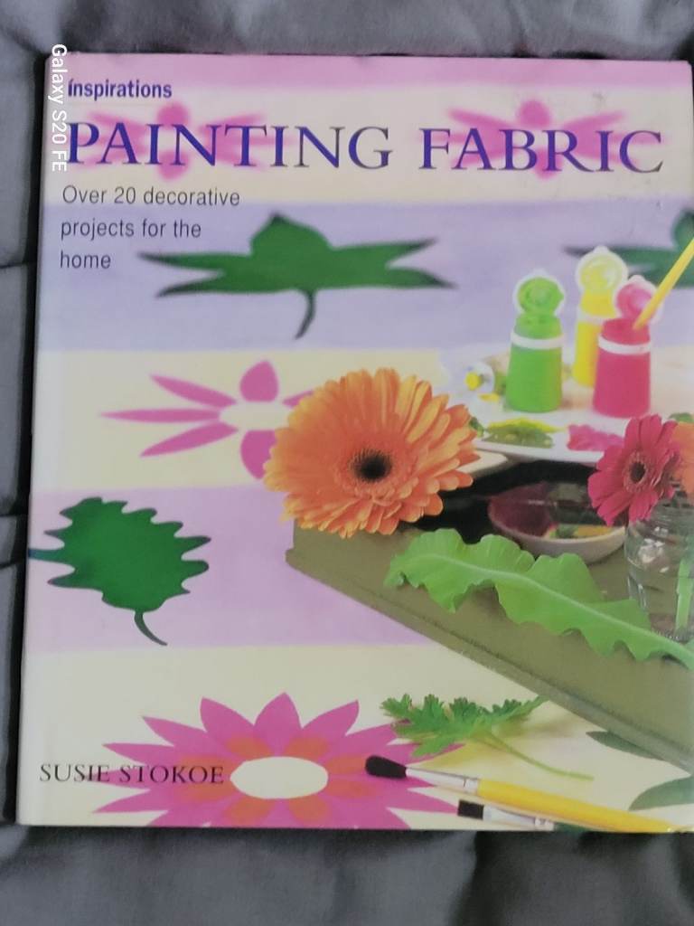 Inspirations Painting Fabric Guide by Susie Stokoe - DIY Home Decor Book