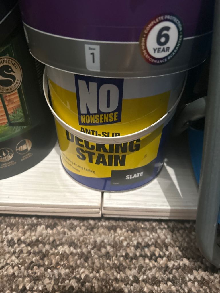 Decking stain 
