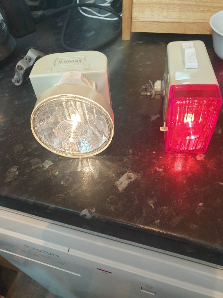 Raleigh chopper mk2 vintage ever ready lights racing 1970s 1980s 