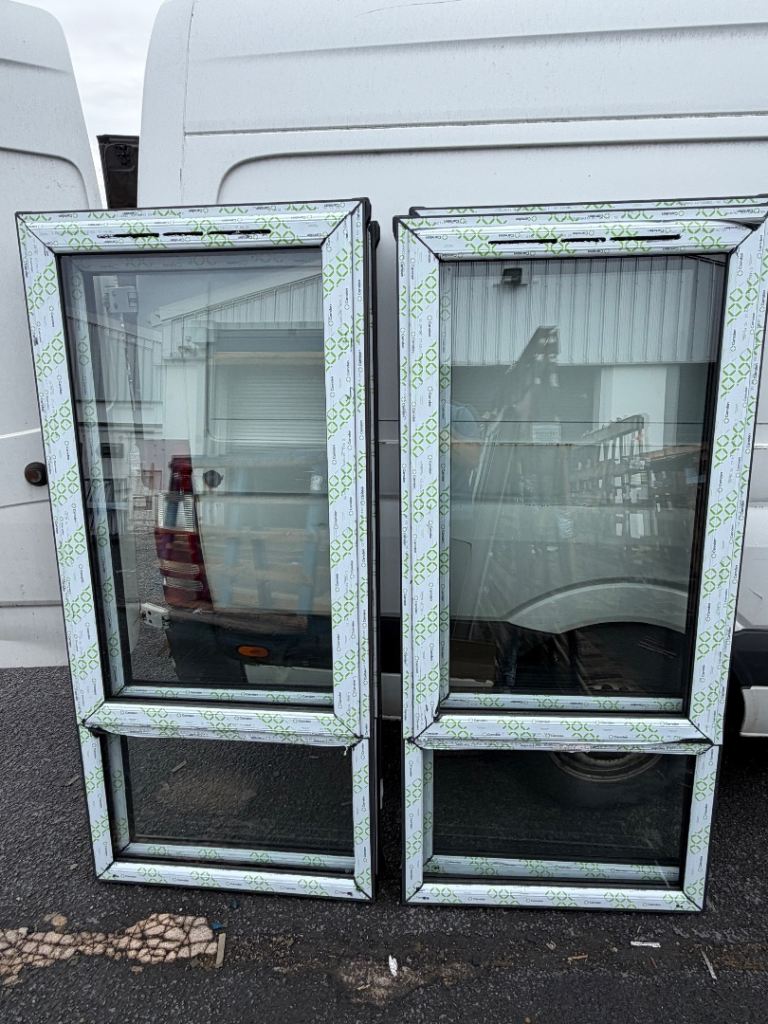 New uPVC Charcoal Windows door patio double composite 
