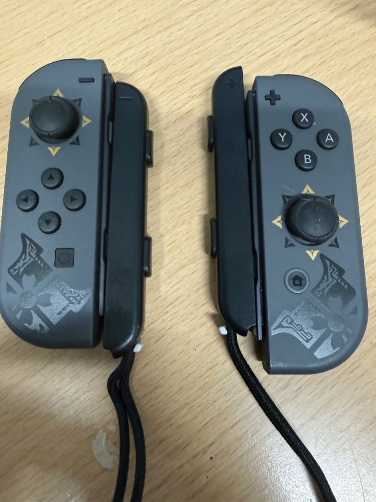New limited edtion monster rise Nintendo switch joycon controllers 