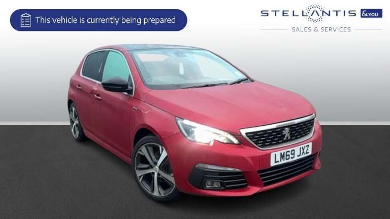2019 Peugeot 308 1.2 PureTech GPF GT Line Hatchback 5dr Petrol EAT Euro 6 (s/s) (130 ps) Hatchbac...