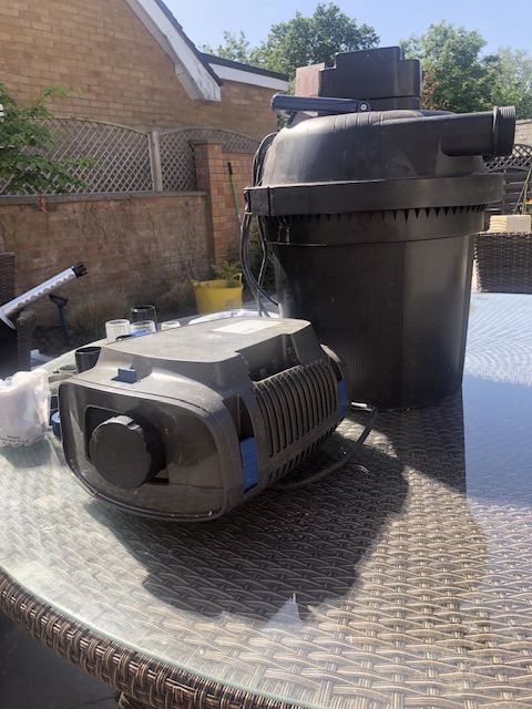 Pond filter & Pump