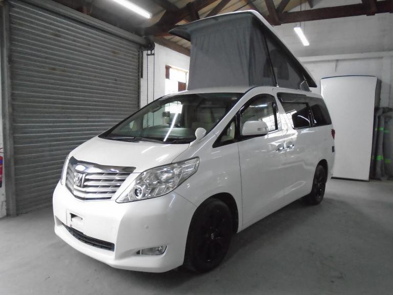 2011 TOYOTA ALPHARD CAMPER VAN,MOTORHOME,~OFF GRID SOLAR~ELECTRIC INDUCTION HOB