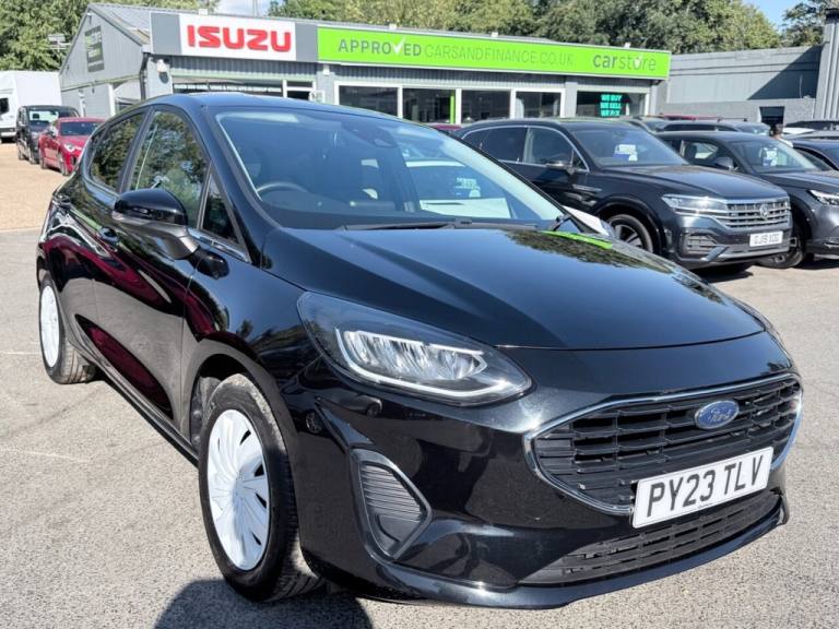 2023 Ford Fiesta Black 1.0T EcoBoost MHEV Titanium, 15,350 miles, Euro 6 hybrid, Automatic,  Hatc...