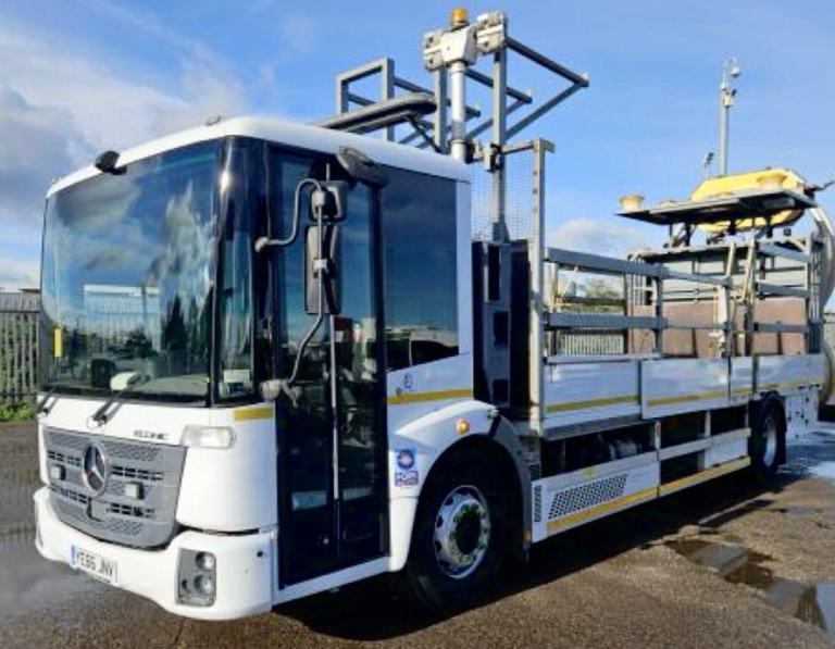 image for 2016 MERCEDES ECONIC 1830 IPV TRAFFIC MANAGMENT SCORPION CRASH CUSHION EURO 6