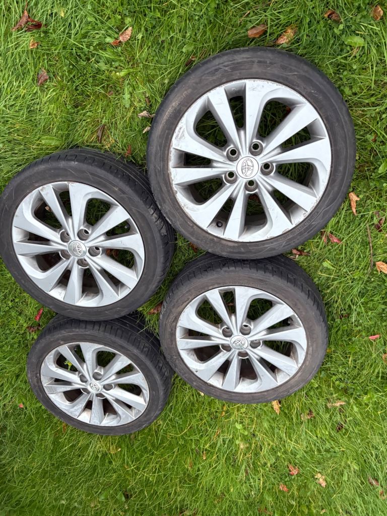 TOYOTA Auris  17"  ALLOY Wheels Alloys With Tyres (W 101) Rims X4