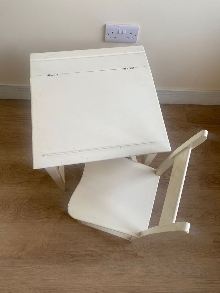 image for Child’s vintage desk and chair 