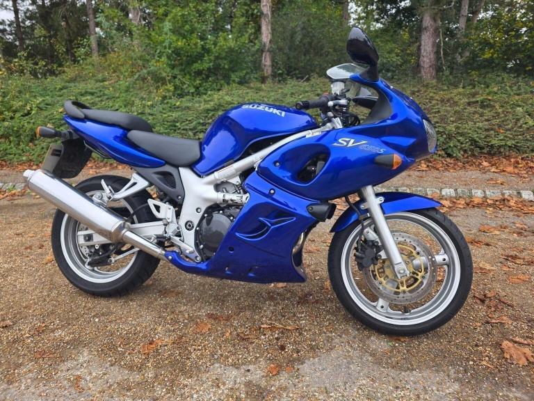 SUZUKI SV650S 650 2002 Petrol Manual in Blue