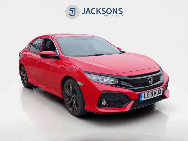 2018 Honda Civic 1.0 VTEC Turbo SR Hatchback 5dr Petrol CVT Euro 6 (s/s) (126 ps) Hatchback Petro...