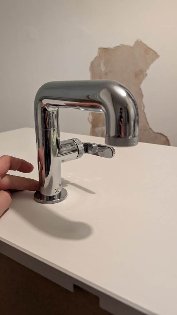 image for Crosswater Union bathroom sink mixer tap
