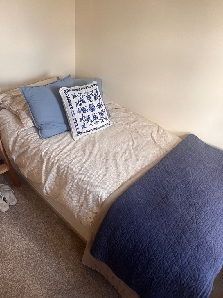 FREE Single Bed with Base & Mattress - Good Condition