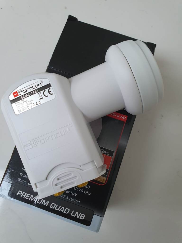 Opticum Premium Quad LNB LQP-04H 4K 