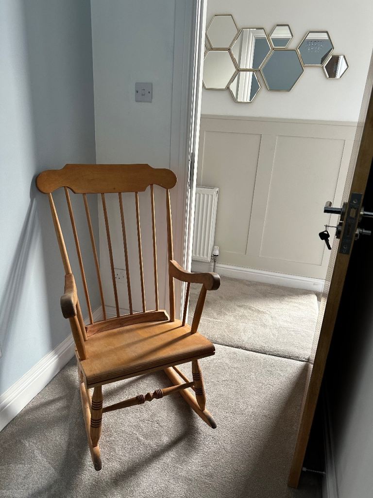 Wooden Rocking Chair – Good Condition