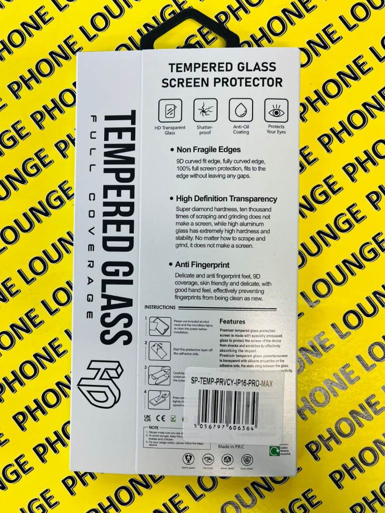 iPhone 16 Series Privacy Tempered Glass with full coverage Available Now
