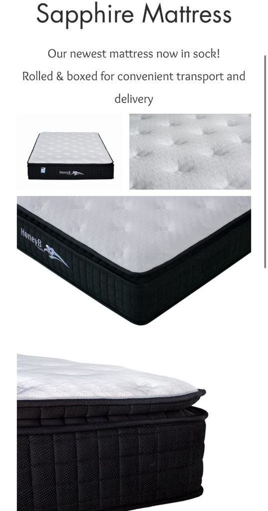 New amazing pillow top mattress 