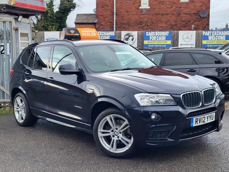 2012 BMW X3 20D M SPORT XDRIVE 5dr Step Auto TOP SPEC ESTATE Diesel Automatic
