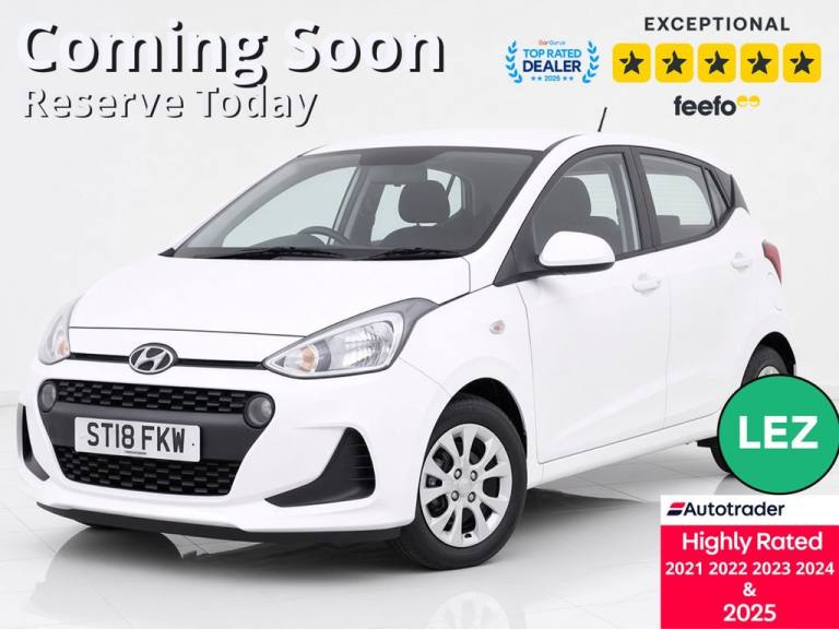 2018 Hyundai i10 1.0 SE 5dr HATCHBACK PETROL Manual