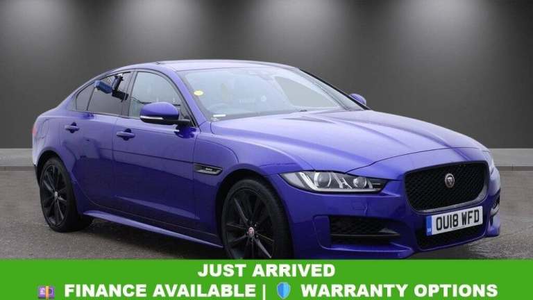 2018 Jaguar XE 2.0i R-Sport Saloon 4dr Petrol Auto AWD Euro 6 (s/s) (250 ps) Saloon Petrol Automatic