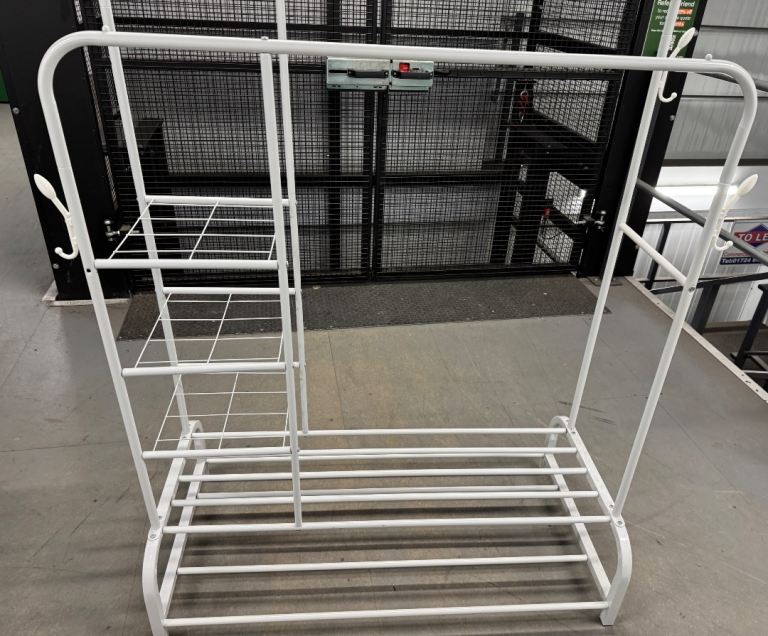 Lightweight shoe and clothes storage