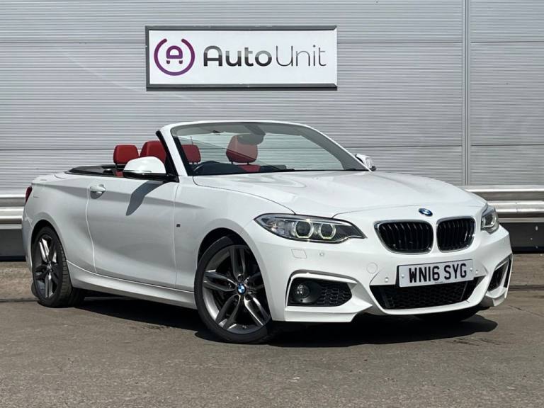 2016 BMW 2 SERIES 2.0 218D M SPORT CONVERTIBLE MANUAL EURO 6 (S/S)