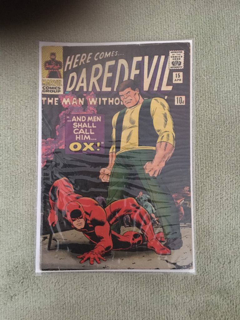 Daredevil #15 1966 marvel comic original 