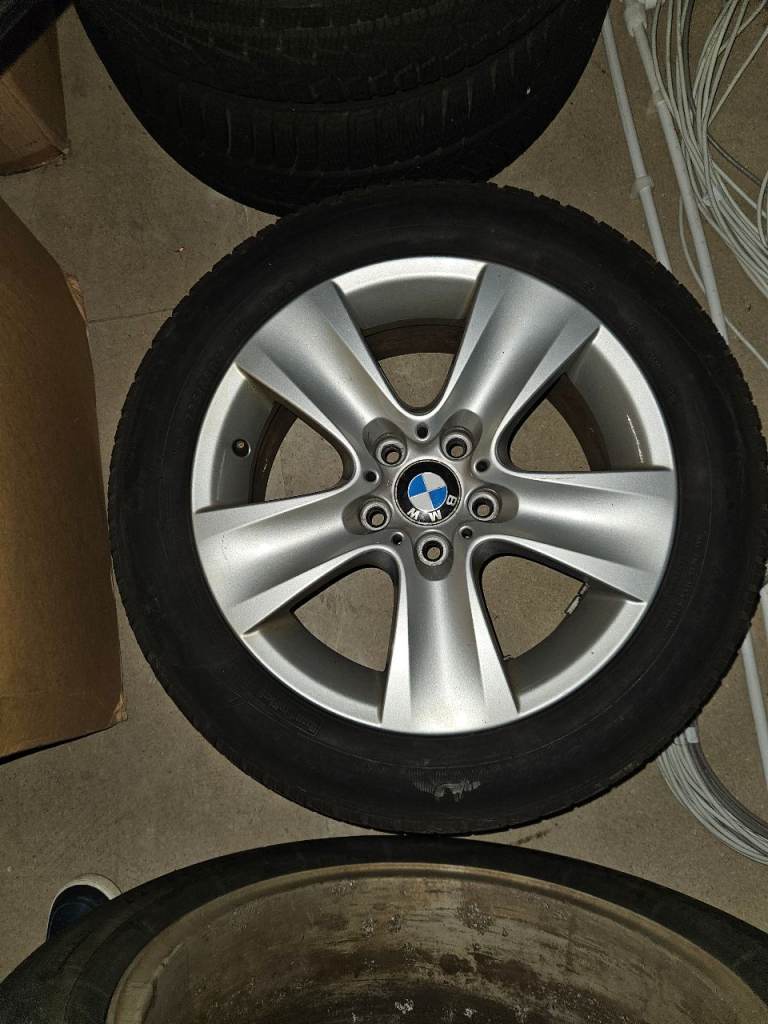 Bmw 17 inch wheels with winter tyres