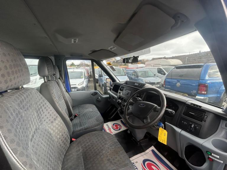 2014 Ford Transit D/Cab Chassis TDCi 125ps [DRW] TIMING CHAIN NOT BELT TIPPER CHASSIS CAB Diesel ...