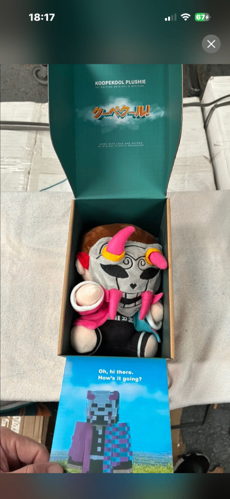 Kooperkool Plushie – Brand New in Box