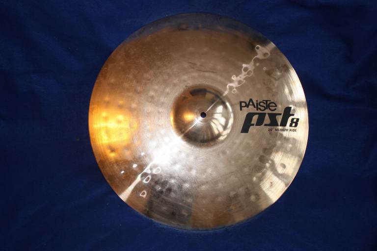 Paiste PST8 Reflector Series 20in Medium Ride Cymbal ~ Weight 2358 grams ~ Like New ~ £130 ono