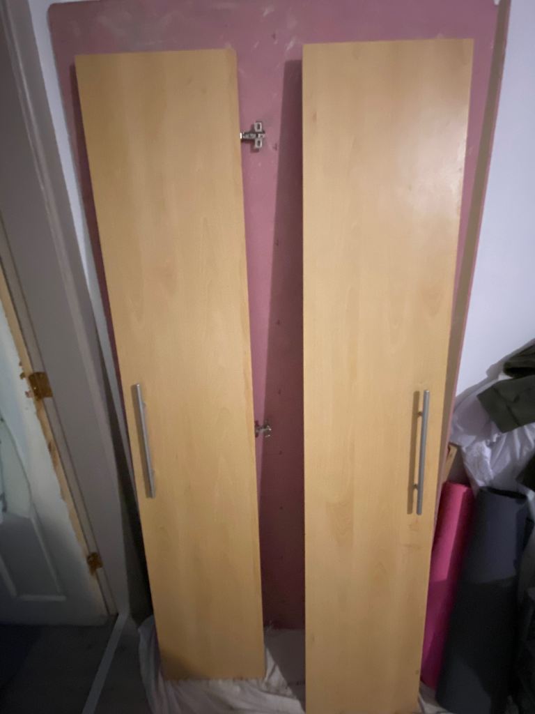 Wardrobe doors x2