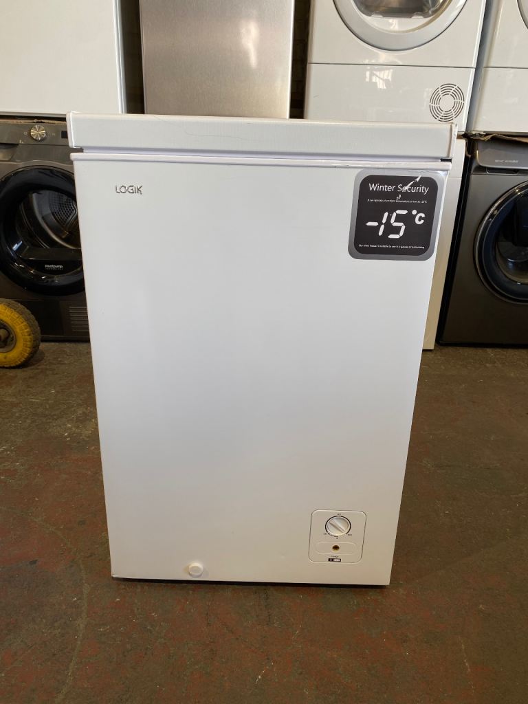 LOGIK White Chest Freezer L95CFW23 – Brand New, Never Used