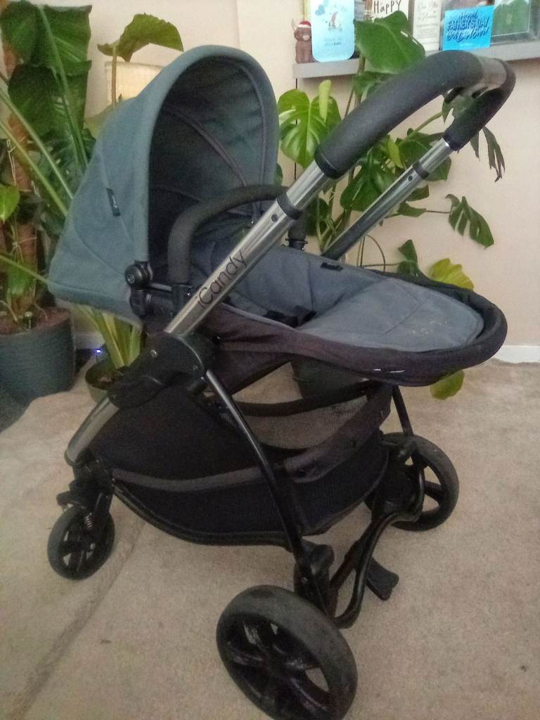 iCandy Strawberry Pram with Seat Unit and Bumper Bar