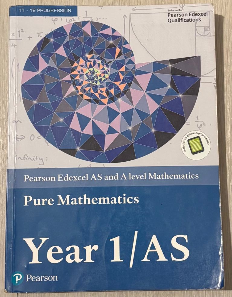 edexcel year 1 pure mathematics alevel textbook 