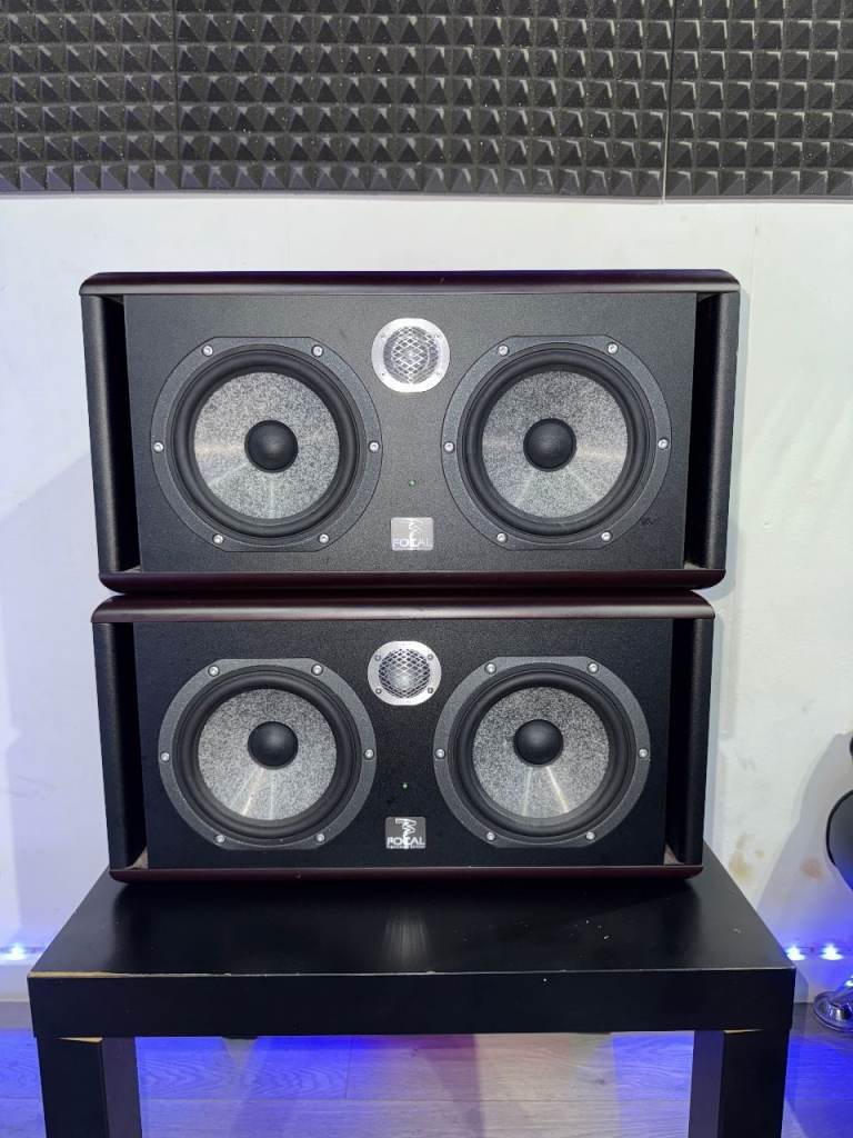 Focal Twin 6 BE Active Studio Monitor Speakers (Pair) - Great Condition