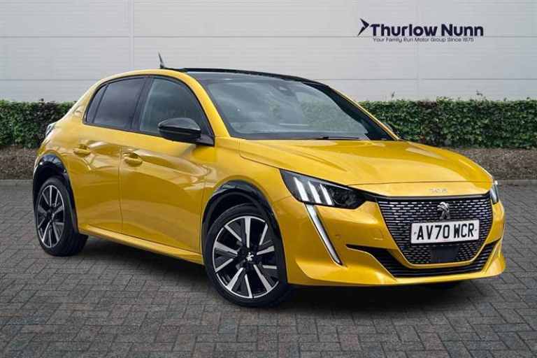 2020 Peugeot 208 1.2 PureTech GT Line Hatchback 5dr Petrol Manual Euro 6 (s/s) (100 ps) Hatchback...