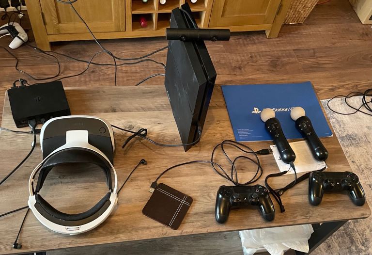 1TB PS4 and VR headset 