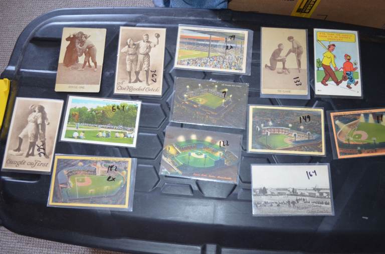 BARGAIN  LOT x13  era 1910  baseball 'Postcards' rare expensive 