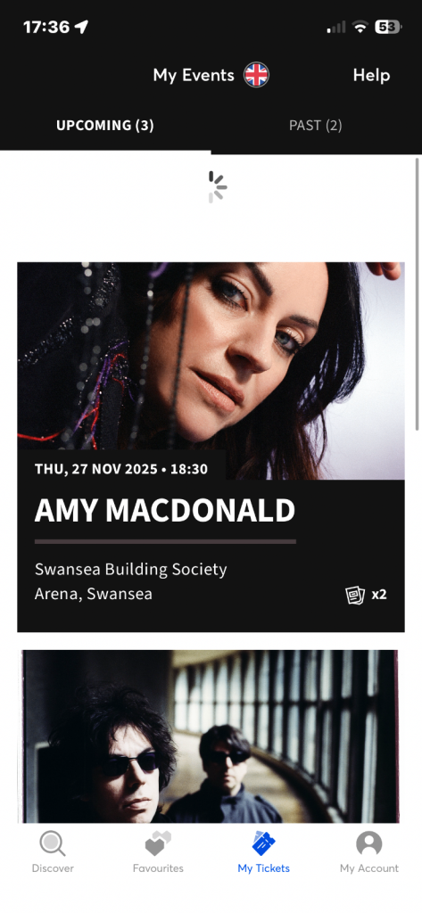 Amy macdonald tickets Swansea arena 