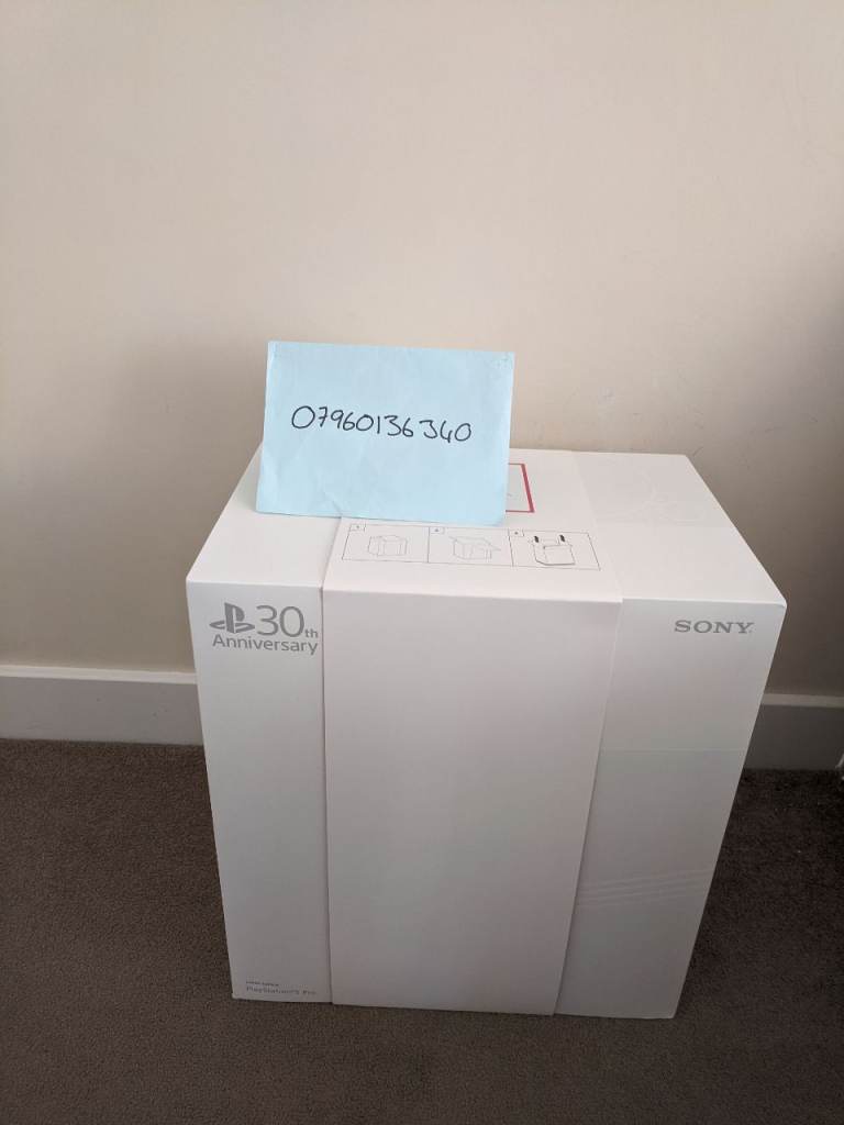 Brand New Sony Playstation 5 (PS5) PRO bundle 30th Anniversary Limited Edition digital 