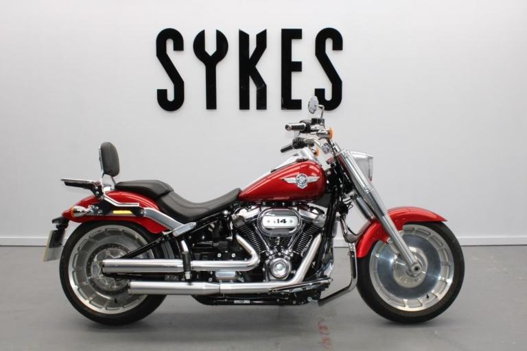 2019 Harley-Davidson FLFBS Softail Fat Boy 114 in Wicked Red